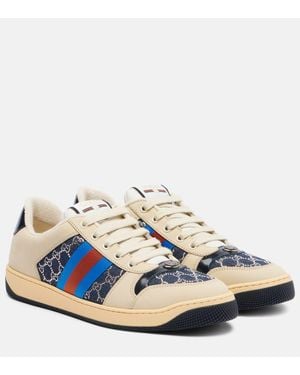 Gucci Sneakers Screener Gg - Blu