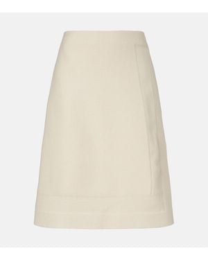 Jil Sander Gonna A Portafoglio - Bianco