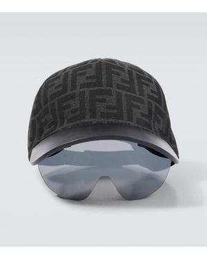 Fendi Cappello Da Baseball - Grigio