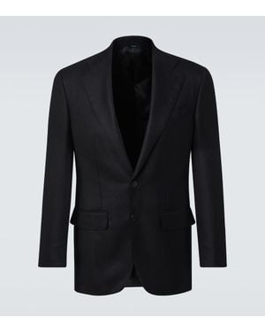 Thom Sweeney Blazer Aus Kaschmir - Schwarz