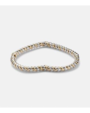 Yvonne Léon Bracciale Jonc Cour - Metallizzato