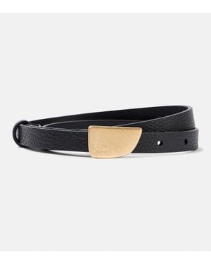 Burberry Ekd Leather Belt - Black