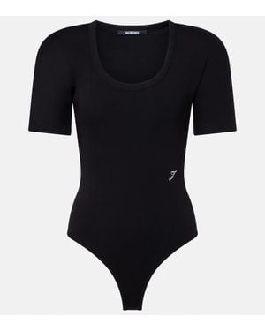 Jacquemus Body Aus Baumwolle - Schwarz