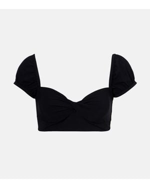 Karla Colletto Top De Bikini Ventana - Negro