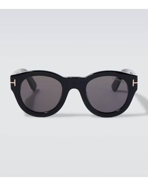 Tom Ford Lucinda Round Sunglasses - Brown