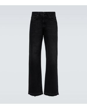 Maison Margiela Mid-Rise Straight Jeans - Black