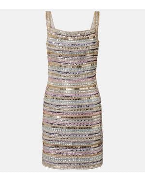 Jenny Packham Nancy Embellished Minidress - Multicolour