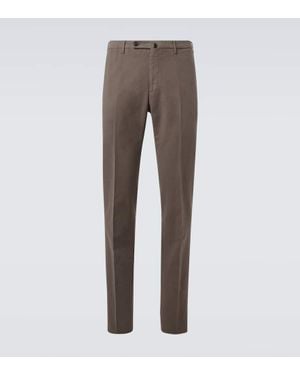 Slowear Chinohose Aus Baumwolle - Grau