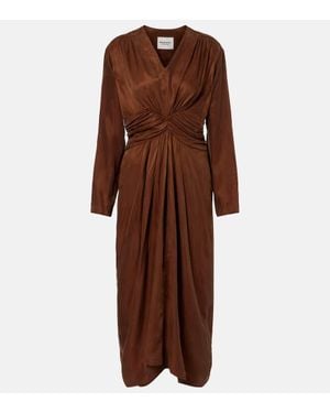 Isabel Marant Midikleid - Braun