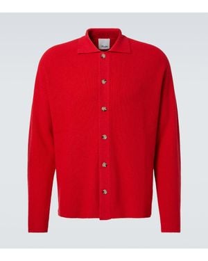 Allude Cardigan Aus Baumwolle Und Kaschmir - Rot