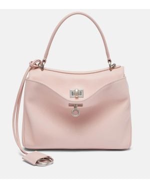 Balenciaga Tote Rodeo Mini Aus Leder - Pink