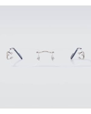 Cartier Gafas C De Cartier - Metálico