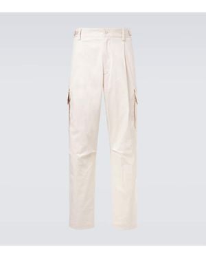 Moncler Cargohose Aus Einem Baumwollgemisch - Natur