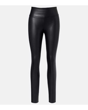 Wolford Edie Logo Leggings - Blue