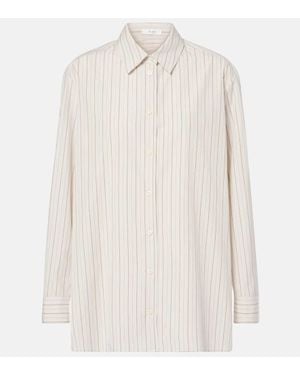 The Row Sisilia Cotton Shirt - White