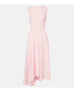 ROKSANDA Abito Midi Asimmetrico Miral - Rosa