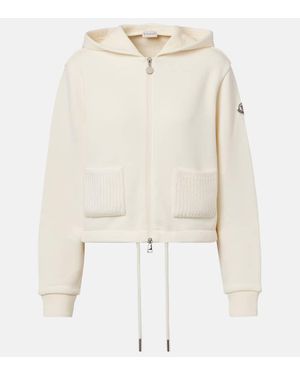 Moncler Jacke Aus Einem Baumwollgemisch - Natur