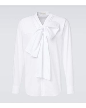 Dries Van Noten Chemise En Coton - Blanc