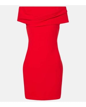 Solace London Neve Minidress - Red