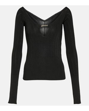 Jacquemus Top Le Haut Pralu - Nero