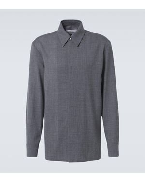 Jil Sander Virgin Wool Shirt - Grey