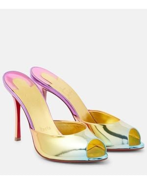 Christian Louboutin Mules Me Dolly 100 - Giallo