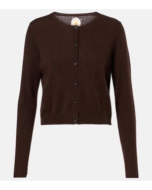 Jardin Des Orangers Cardigan Aus Wolle Und Kaschmir - Braun