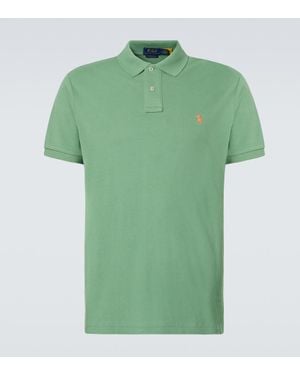 Polo Ralph Lauren Cotton Pique Polo Shirt - Green