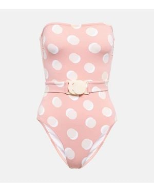 Eres Costume Intero A Fascia Nuit Lune - Rosa