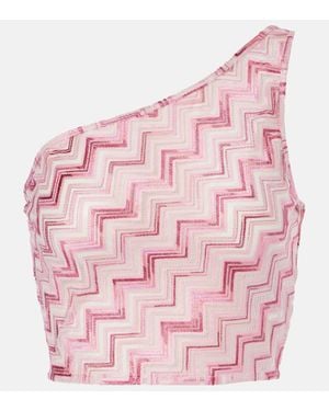 Missoni Lame Top - Pink