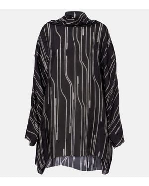 Rick Owens Bedruckte Tunika - Schwarz