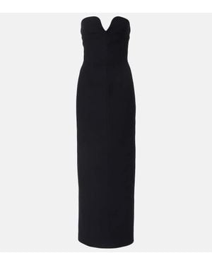 KHAITE Yao Strapless Maxi Dress - Black