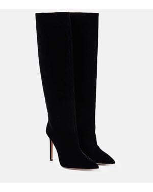 Aquazzura So Matignon Boots 105mm - Black