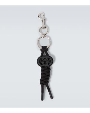 Gucci Porte-Cles Interlocking G - Blanc