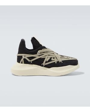 Rick Owens Sneakers Megalace - Schwarz