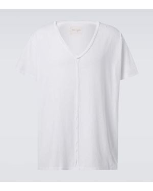 Greg Lauren Cotton Jersey T-Shirt - White