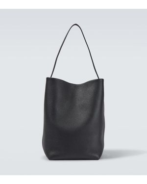 The Row Tote Bag N/S Park Large Aus Leder - Schwarz