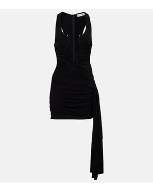 Christopher Esber Salacia Draped Minidress - Black
