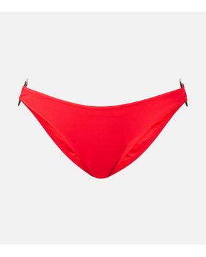 Melissa Odabash Braga De Bikini Paris Adornada - Rojo