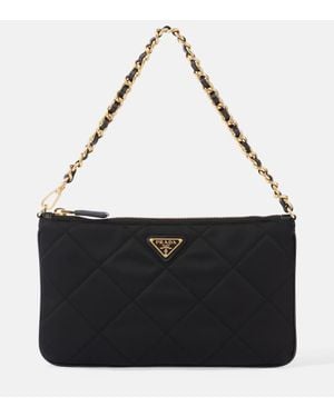 Prada Borsa A Spalla Mini - Nero
