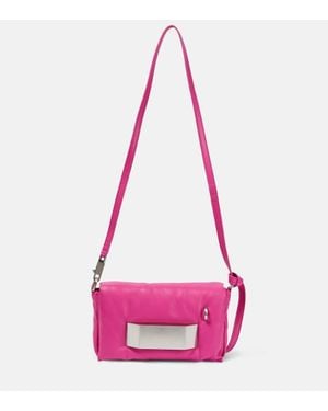 Rick Owens Bolso al hombro de piel acolchada - Rosa