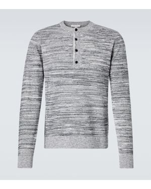 JW Anderson Henley-Top - Grau