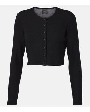 Leset Cardigan Cropped Lauren - Nero