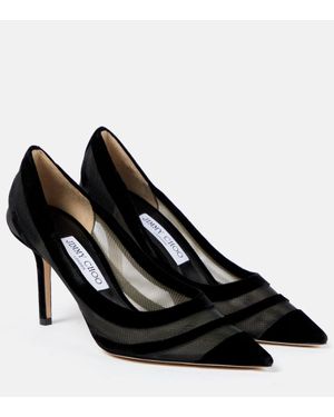 Jimmy Choo Lucy 85 Pumps in Black | Lyst
