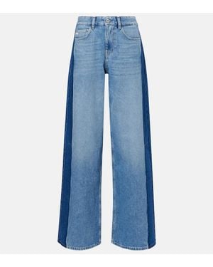 AG Jeans Jesolo Wide-Leg Jeans - Blue