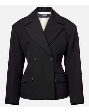 Jacquemus Blazer Norma Aus Wolle - Schwarz