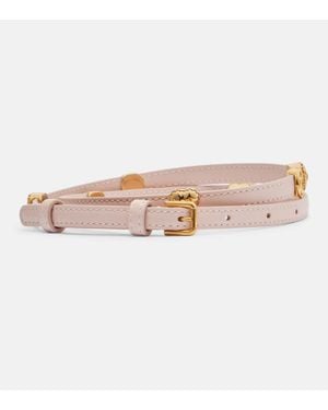 Dolce & Gabbana Ceinture En Cuir A Ornements - Neutre