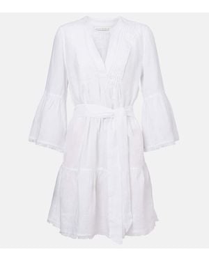Heidi Klein Kaftan Aus Leinen - Weiß