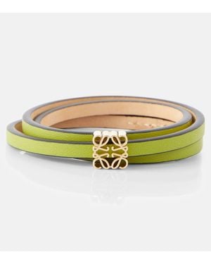 Loewe Bracciale Twist Anagram - Marrone
