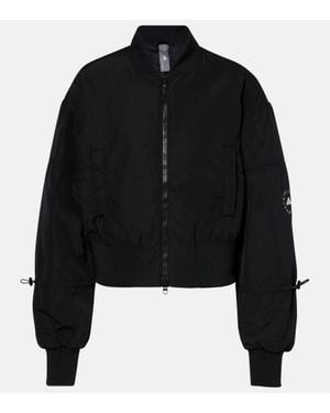 adidas By Stella McCartney Bomber Cropped Di True Nature - Nero
